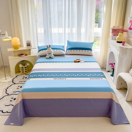 91家纺网 家纺一手货源 找家纺 （总）芃成家纺 2024新款老粗布床单款 总2