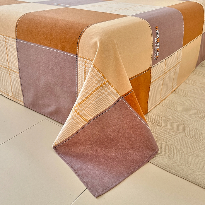 91家纺网 家纺一手货源 找家纺 卡普家居 2024新款全棉磨毛加厚四件套系列-单床单 格莱美