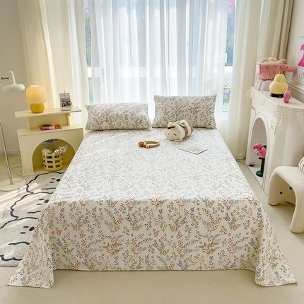 91家纺网 家纺一手货源 找家纺 （总）芃成家纺 2024新款老粗布床单款 总2