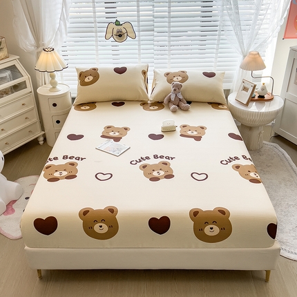 91家纺网 家纺一手货源 找家纺 （总）芃成 2024新款老粗布床笠款 总1