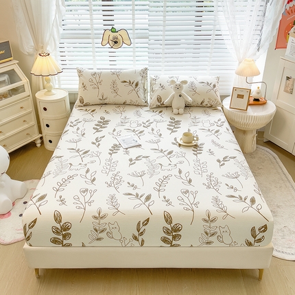 91家纺网 家纺一手货源 找家纺 （总）芃成 2024新款老粗布床笠款 总2