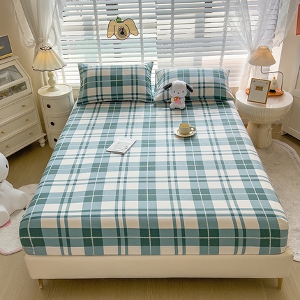 91家纺网 家纺一手货源 找家纺 （总）芃成 2024新款老粗布床笠款 总1