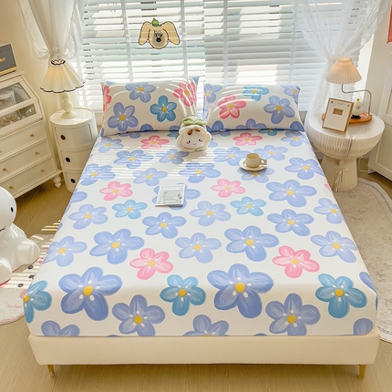 91家纺网 家纺一手货源 找家纺 （总）芃成 2024新款老粗布床笠款 总2