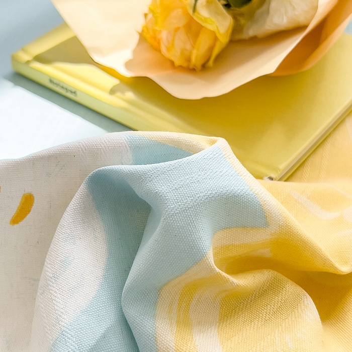 91家纺网 家纺一手货源 找家纺 芃成家纺 2024新款老粗布床单款 玛奇朵-蓝