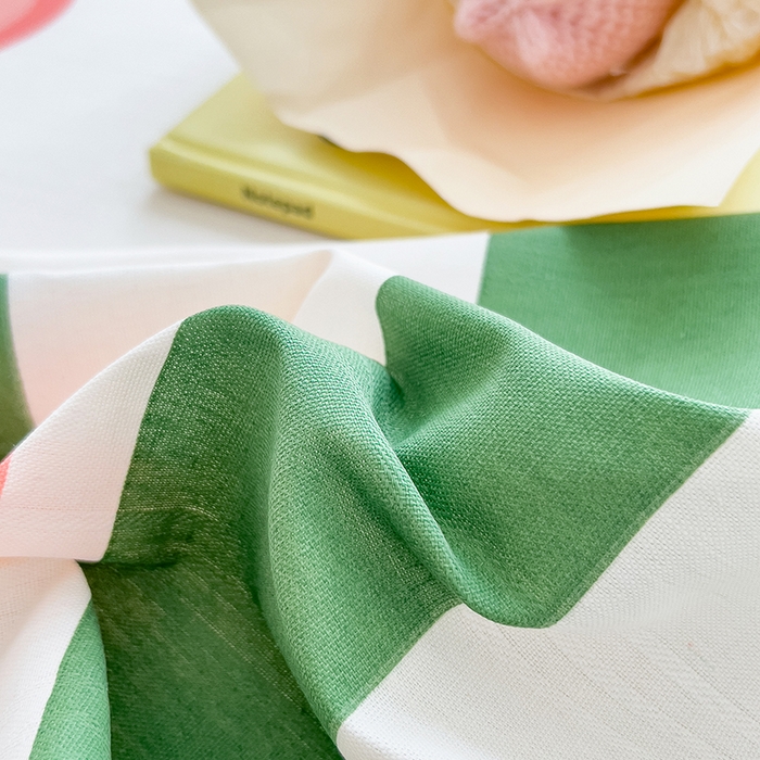 91家纺网 家纺一手货源 找家纺 芃成家纺 2024新款老粗布床单款 繁华里