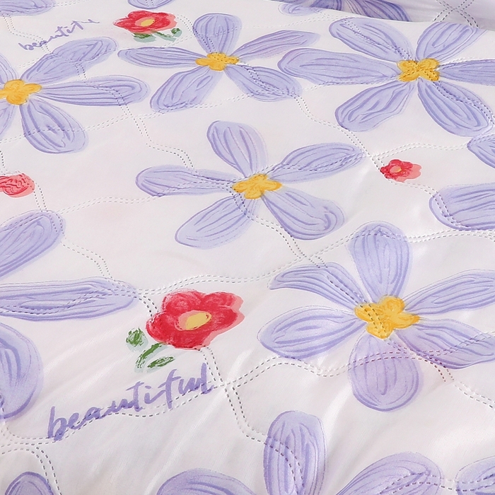 91家纺网 家纺一手货源 找家纺 钻石绒便宜夏被夏凉被空调被超声波压花礼品直播供应链引流爆款 清新花语