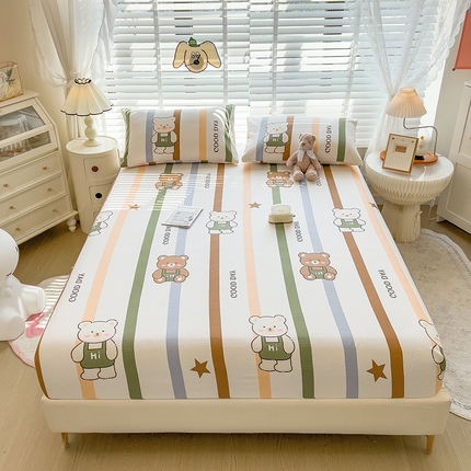 91家纺网 家纺一手货源 找家纺 （总）芃成 2024新款老粗布床笠款 总2