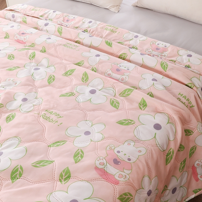 91家纺网 家纺一手货源 找家纺 钻石绒便宜夏被夏凉被空调被超声波压花礼品直播供应链引流爆款 漫步时光