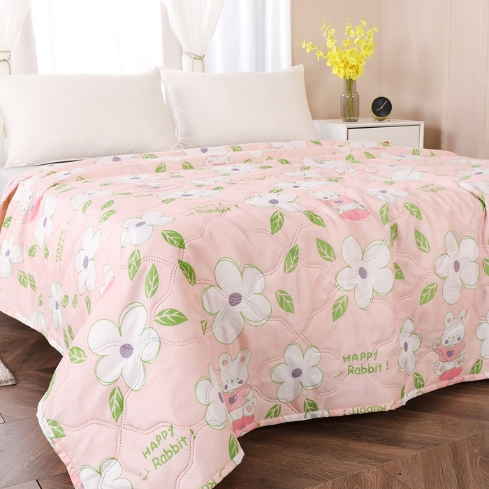 91家纺网 家纺一手货源 找家纺 钻石绒便宜夏被夏凉被空调被超声波压花礼品直播供应链引流爆款 漫步时光