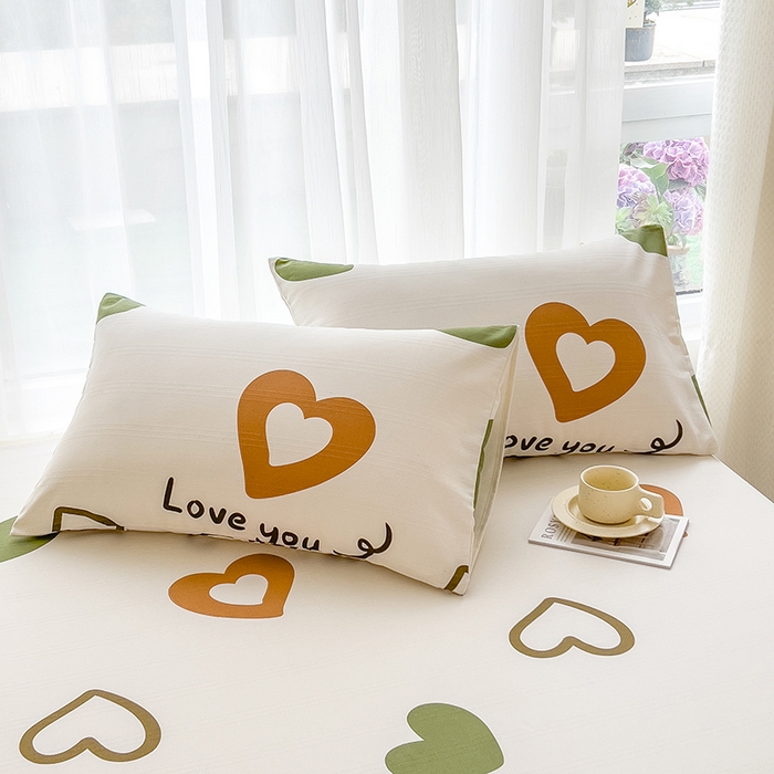 91家纺网 家纺一手货源 找家纺 芃成家纺 2024新款老粗布床单款 总2 甜心之约