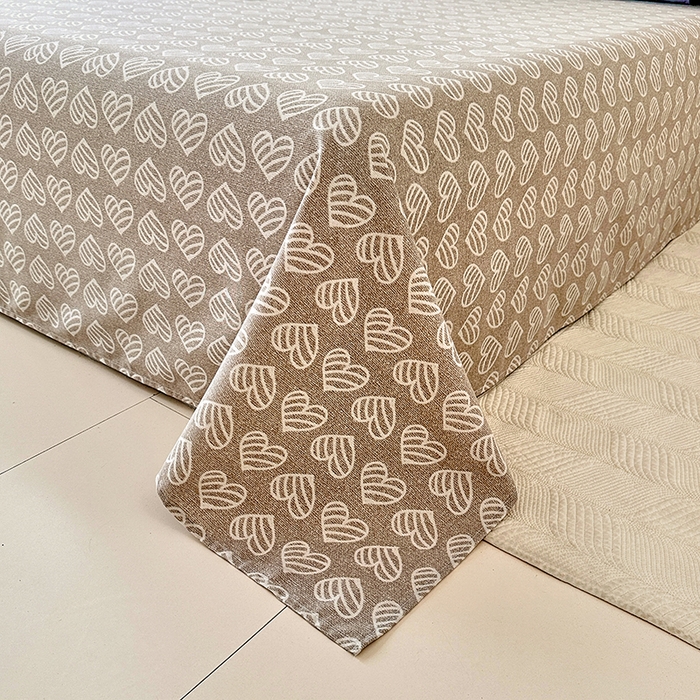 91家纺网 家纺一手货源 找家纺 卡普家居 2024新款全棉磨毛加厚四件套系列-单床单 桑尼