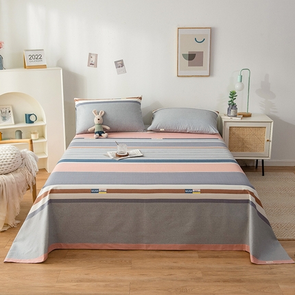 91家纺网 家纺一手货源 找家纺 （总）芃成 2024新款老粗布床笠款 总2