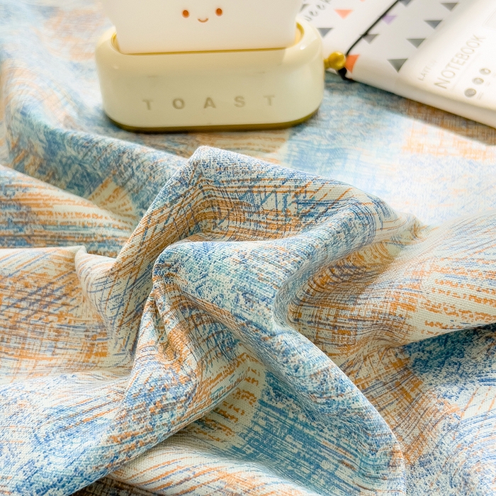 91家纺网 家纺一手货源 找家纺 芃成 2024新款老粗布床笠款 总1 焕彩