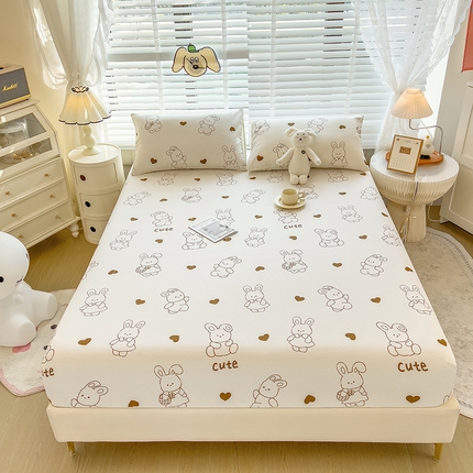 91家纺网 家纺一手货源 找家纺 （总）芃成 2024新款老粗布床笠款 总2