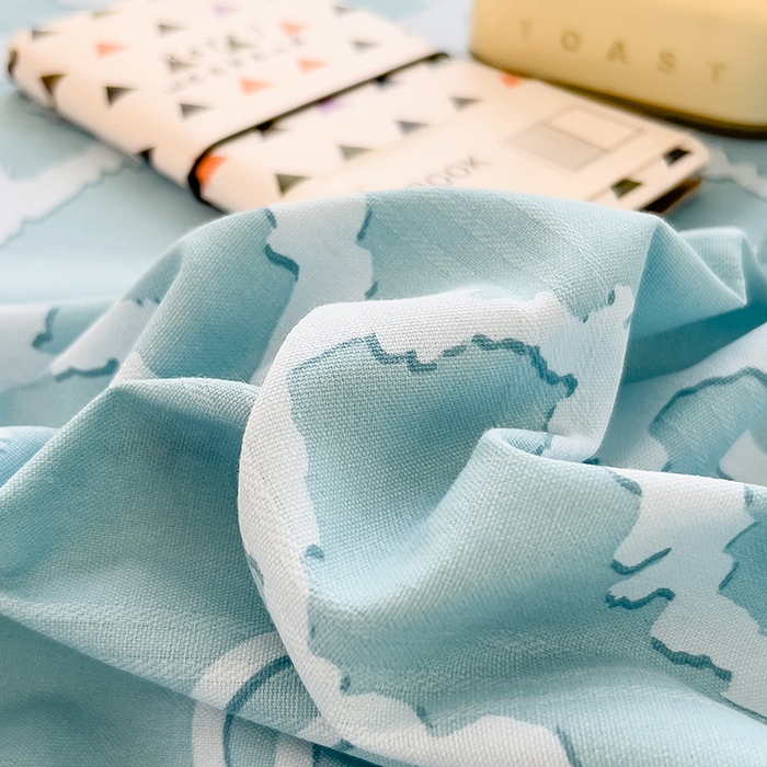 91家纺网 家纺一手货源 找家纺 芃成 2024新款老粗布床笠款 总1 好心情