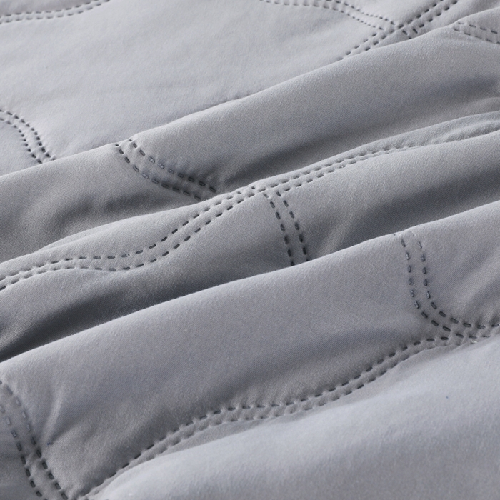 91家纺网 家纺一手货源 找家纺 水洗棉夏被夏凉被空调被超声波压花礼品直播供应链引流爆款 水洗棉-灰