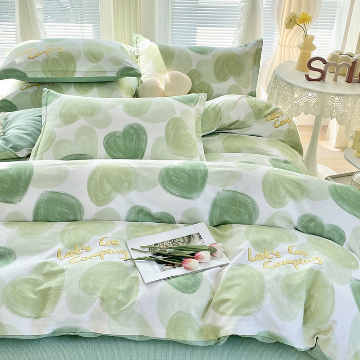 91家纺网 家纺一手货源 找家纺 珂博家纺 2024新款轻柔感全棉印花纯棉四件套绿野仙踪