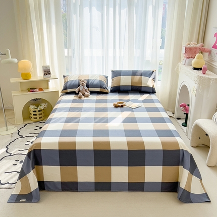 91家纺网 家纺一手货源 找家纺 （总）芃成家纺 2024新款老粗布床单款 总2