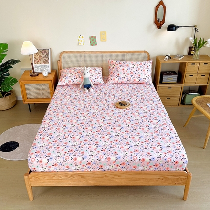 91家纺网 家纺一手货源 找家纺 （总）芃成 2024新款老粗布床笠款 总1