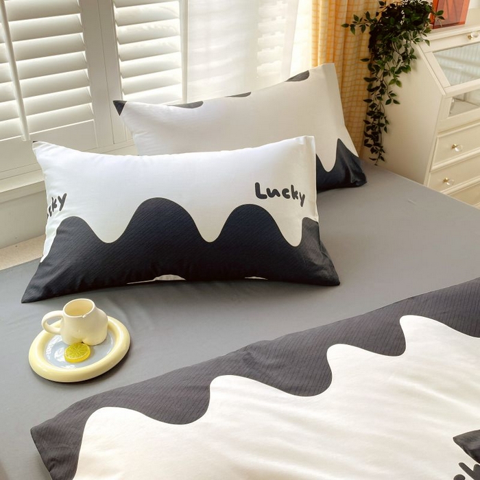 91家纺网 家纺一手货源 找家纺 金鑫汇家纺 2024新款全棉纯棉卡通印花四件套单品系列-四件套波浪世界