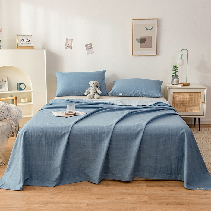 91家纺网 家纺一手货源 找家纺 芃成 2024新款老粗布床笠款 总1 宾利兰