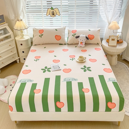 91家纺网 家纺一手货源 找家纺 （总）芃成 2024新款老粗布床笠款 总1