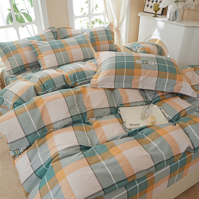 91家纺网 家纺一手货源 找家纺 钰伶 新款全棉简约12868印花纯棉四件套（预留6厘米缩水尺寸） 斯坦利