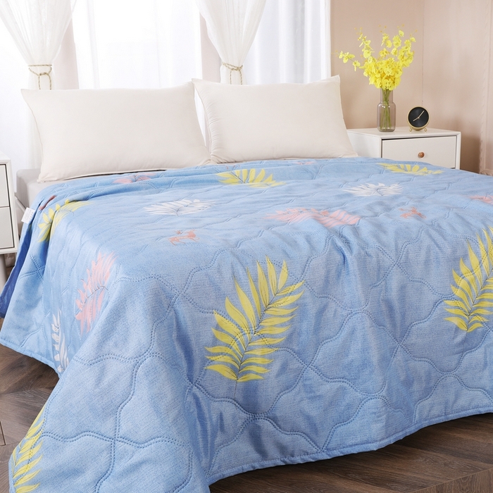 91家纺网 家纺一手货源 找家纺 钻石绒便宜夏被夏凉被空调被超声波压花礼品直播供应链引流爆款 小鹿