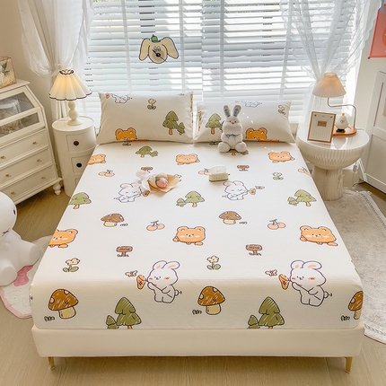 芃成 2024新款老粗布床笠款 总2 童年记忆