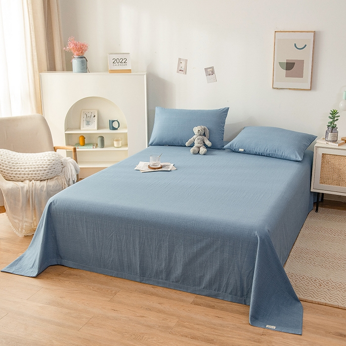 91家纺网 家纺一手货源 找家纺 芃成 2024新款老粗布床笠款 总1 宾利兰