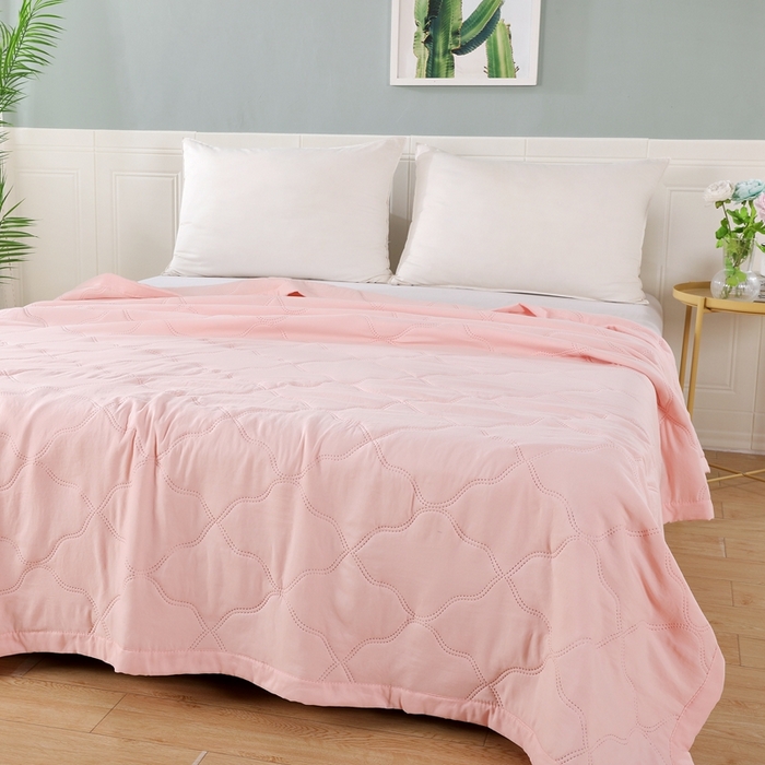 91家纺网 家纺一手货源 找家纺 水洗棉夏被夏凉被空调被超声波压花礼品直播供应链引流爆款 水洗棉-玉