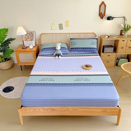 91家纺网 家纺一手货源 找家纺 （总）芃成 2024新款老粗布床笠款 总2