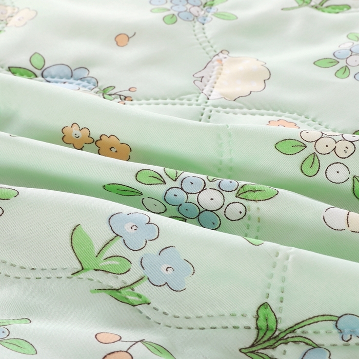 91家纺网 家纺一手货源 找家纺 钻石绒便宜夏被夏凉被空调被超声波压花礼品直播供应链引流爆款 碎花细雨