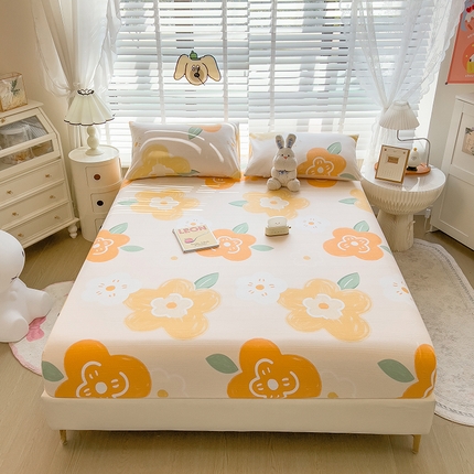 91家纺网 家纺一手货源 找家纺 （总）芃成 2024新款老粗布床笠款 总1