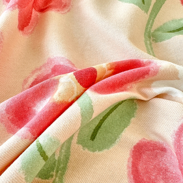 91家纺网 家纺一手货源 找家纺 卡普家居 2024新款全棉磨毛加厚四件套系列-单床单 芬妮