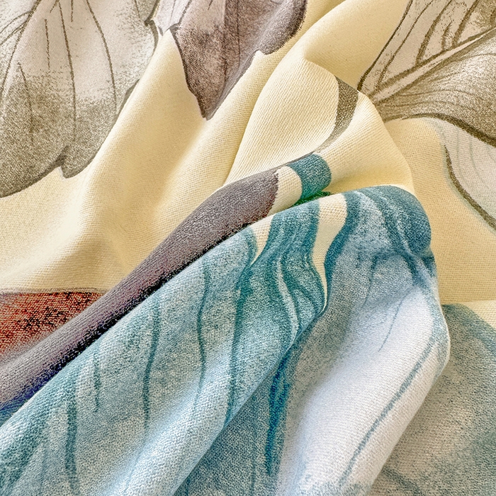 91家纺网 家纺一手货源 找家纺 卡普家居 2024新款全棉磨毛加厚四件套系列-单床单 水墨江南