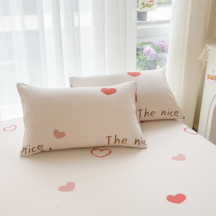 91家纺网 家纺一手货源 找家纺 芃成家纺 2024新款老粗布床单款 总2 暖心小熊