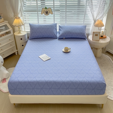 91家纺网 家纺一手货源 找家纺 （总）芃成 2024新款老粗布床笠款 总2