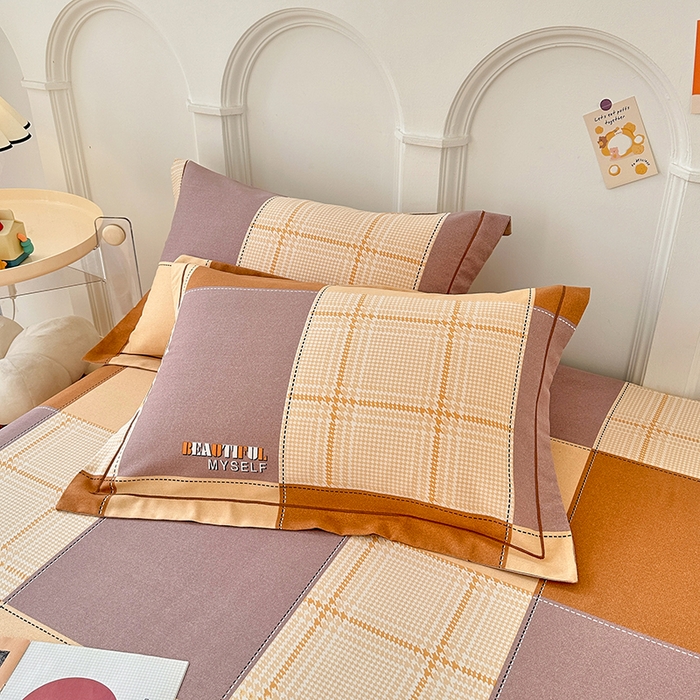 91家纺网 家纺一手货源 找家纺 卡普家居 2024新款全棉磨毛加厚四件套系列-单床单 格莱美