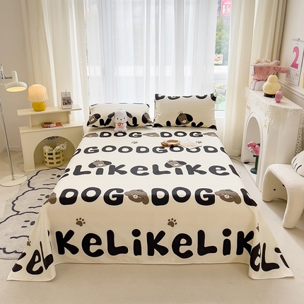 91家纺网 家纺一手货源 找家纺 （总）芃成家纺 2024新款老粗布床单款 总2