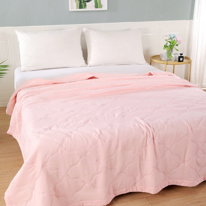 91家纺网 家纺一手货源 找家纺 水洗棉夏被夏凉被空调被超声波压花礼品直播供应链引流爆款 水洗棉-玉