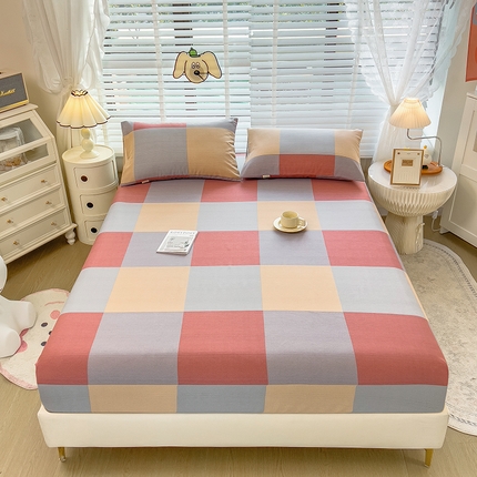 91家纺网 家纺一手货源 找家纺 （总）芃成 2024新款老粗布床笠款 总1