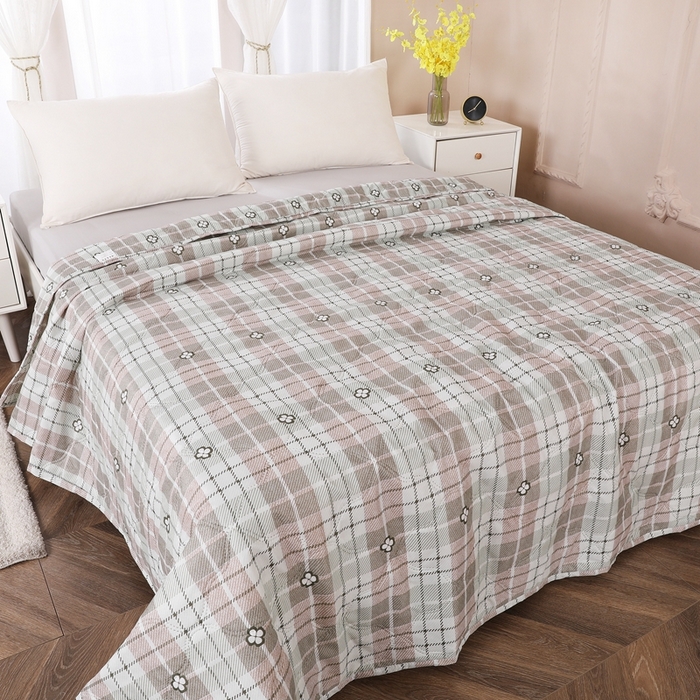 91家纺网 家纺一手货源 找家纺 钻石绒便宜夏被夏凉被空调被超声波压花礼品直播供应链引流爆款 朗格