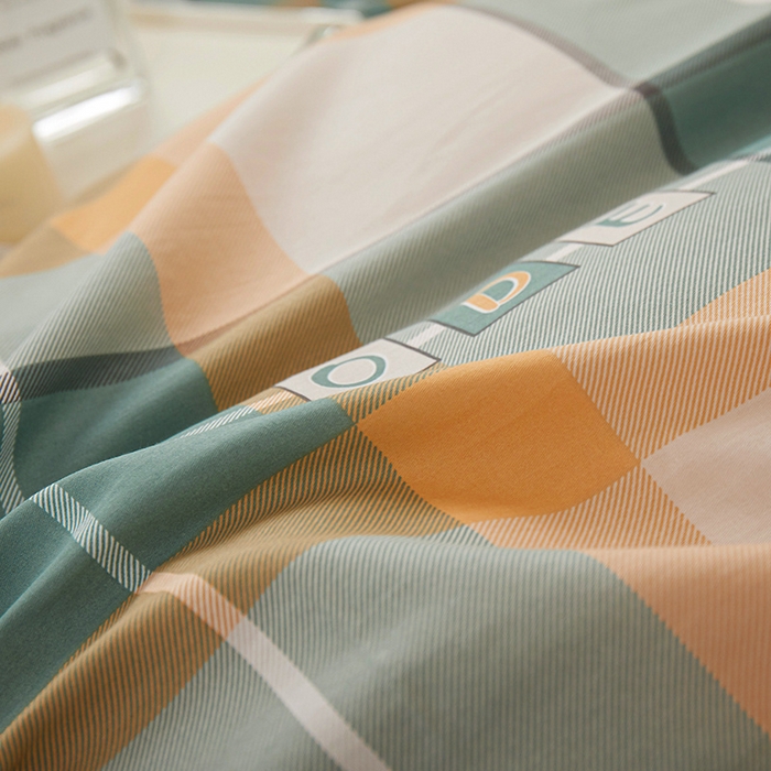 91家纺网 家纺一手货源 找家纺 钰伶 新款全棉简约12868印花纯棉四件套（预留6厘米缩水尺寸） 斯坦利