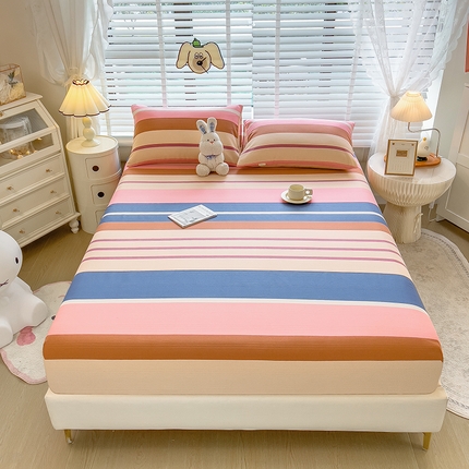 91家纺网 家纺一手货源 找家纺 （总）芃成 2024新款老粗布床笠款 总2