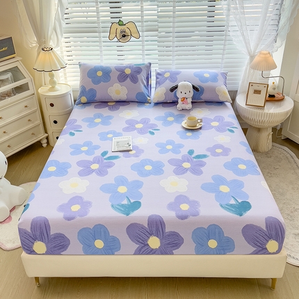 91家纺网 家纺一手货源 找家纺 （总）芃成 2024新款老粗布床笠款 总1