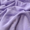 91家纺网 家纺一手货源 找家纺 恋佳家纺  2024新款牛奶绒压花复合毛毯-剪花款 紫色