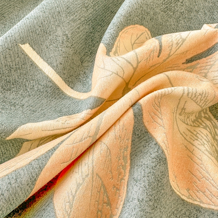 91家纺网 家纺一手货源 找家纺 卡普家居 2024新款全棉磨毛加厚四件套系列-单床单 枫叶絮