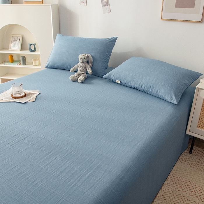 91家纺网 家纺一手货源 找家纺 芃成 2024新款老粗布床笠款 总1 宾利兰