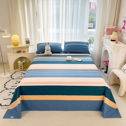 91家纺网 家纺一手货源 找家纺 （总）芃成家纺 2024新款老粗布床单款 总2